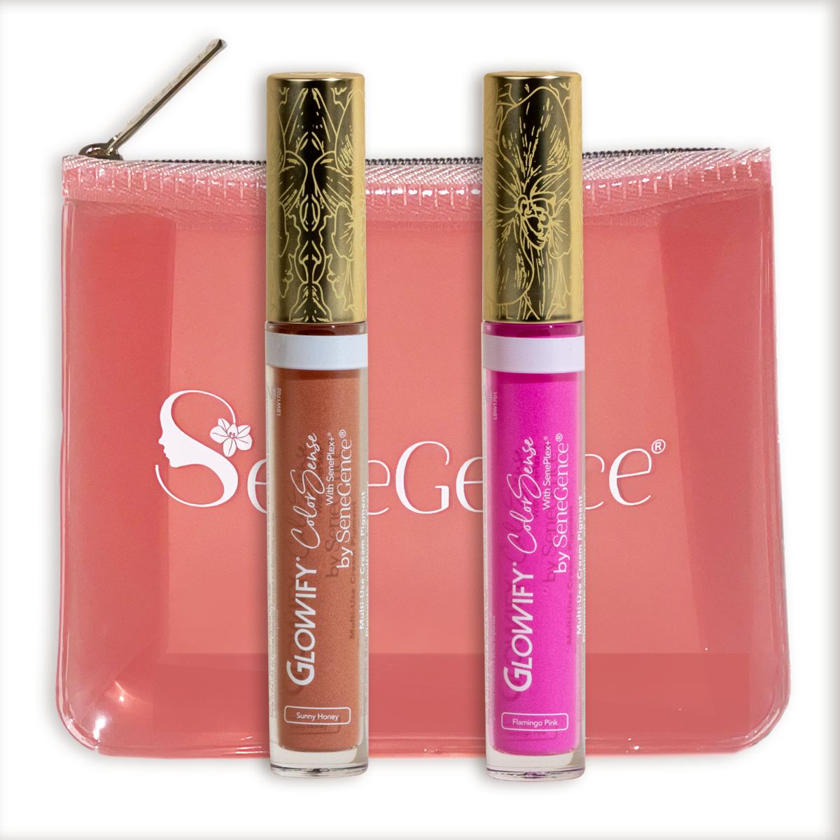 Multi-Use Cream Pigment Duo | Hot Pink & Bronzed Nude – SeneGence