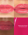 Skintone Quadrant Glowify Juicy Plumping Lip Gloss product shade Watermelon Pucker.