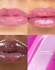 Skintone Quadrant Glowify Sheer Silk Lip Oil product shade Lilac Mist.