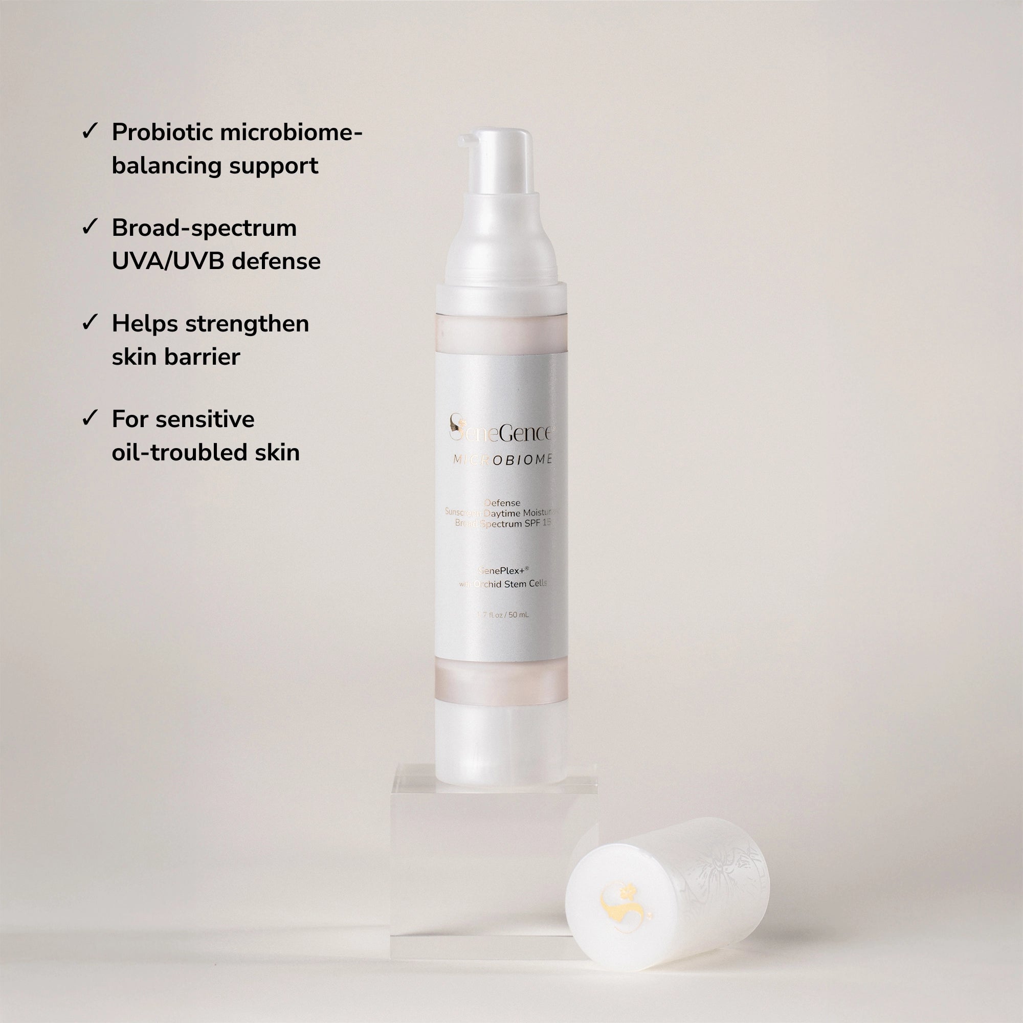Probiotic Daytime Moisturizer SPF 15 | Antioxidants & Zinc – SeneGence Probiotic Daytime Moisturizer SPF 15 | Antioxidants & Zinc – SeneGence