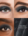 ShadowSense product shade Onyx Glitter skin tone chart