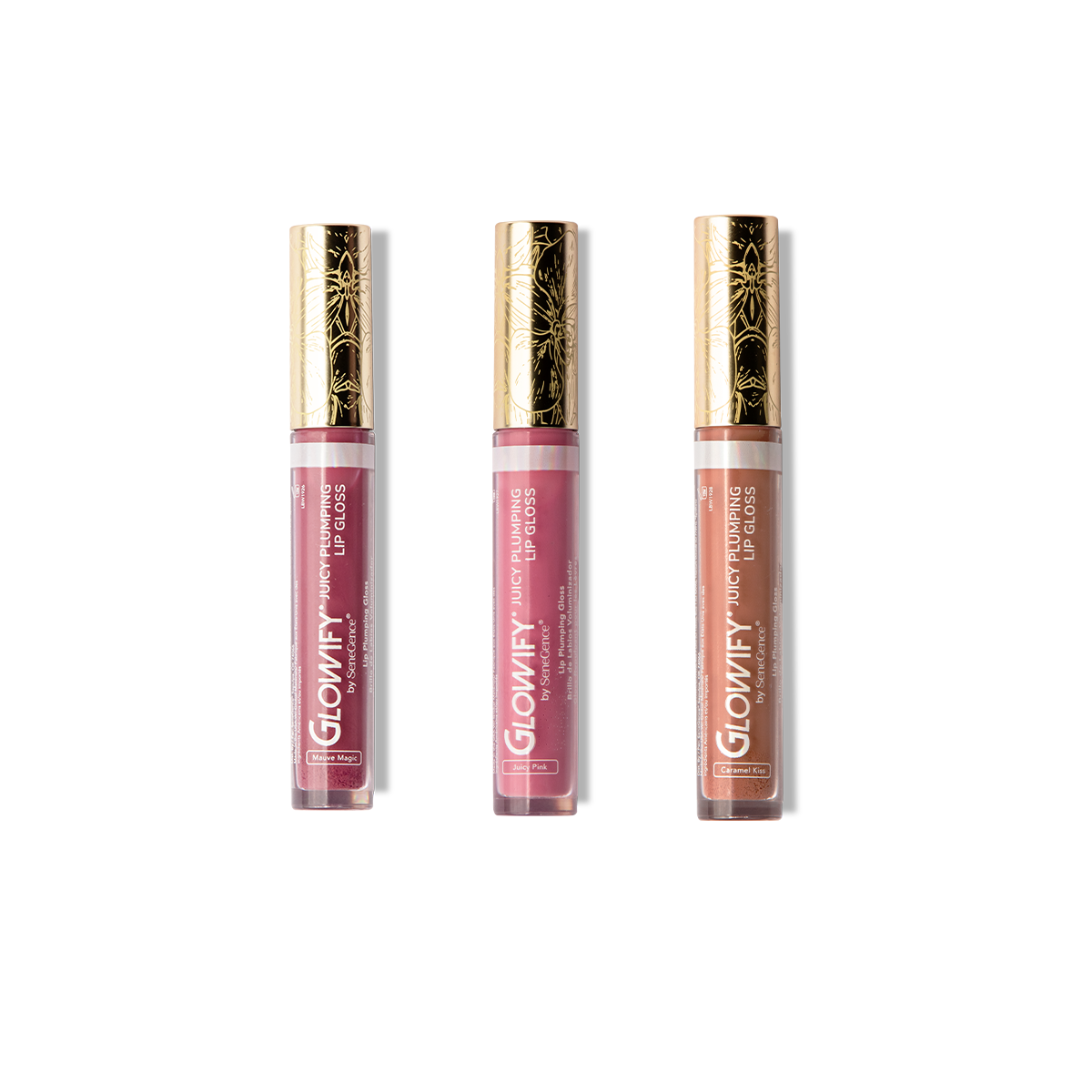 Glowify Juicy Plumping Lip Gloss Collection - Sheer, Hydrating