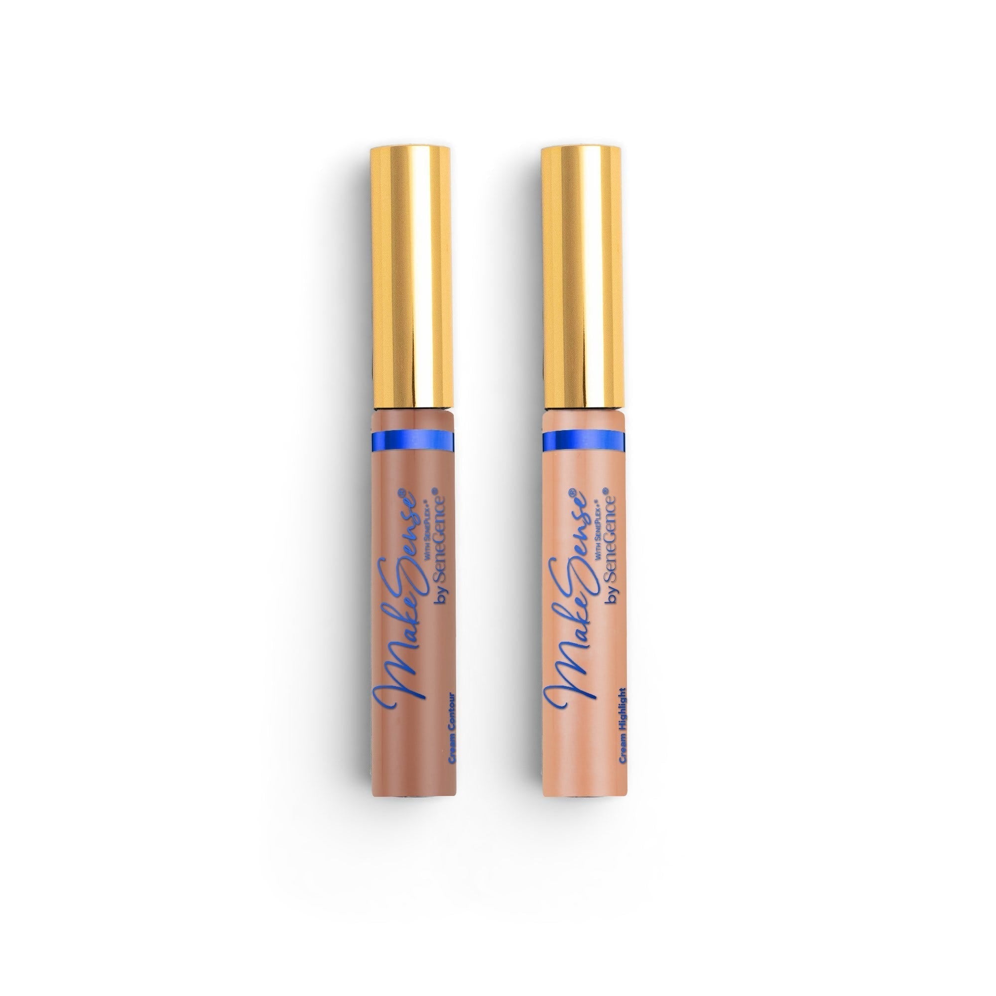 MakeSense® Cream Contour & Highlight Duo - Deep