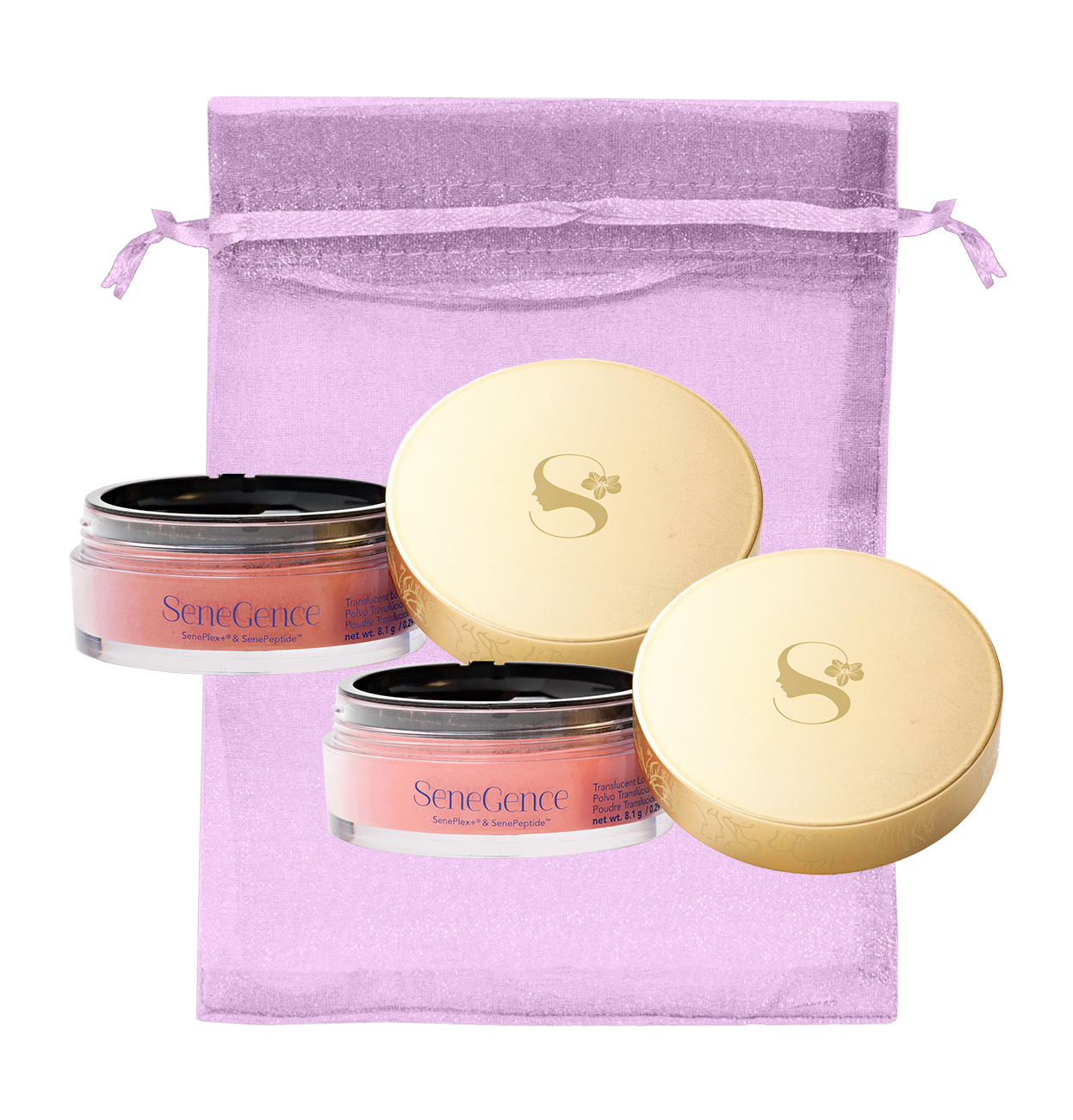 Translucent Loose Powder Blushing Beautiful Duo