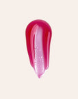 Glowify Sheer Silk Lip Oil swatch shade Glazed Cherry.