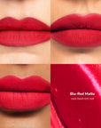 Skintone quadrant LipSense Cream product shade Blu-Red.