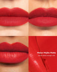 Skintone quadrant LipSense Cream product shade Melon Mojito.