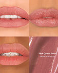 Skintone quadrant LipSense Cream product shade Pink Quartz Satin.