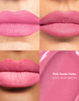 Skintone quadrant LipSense Cream product shade Pink Suede.
