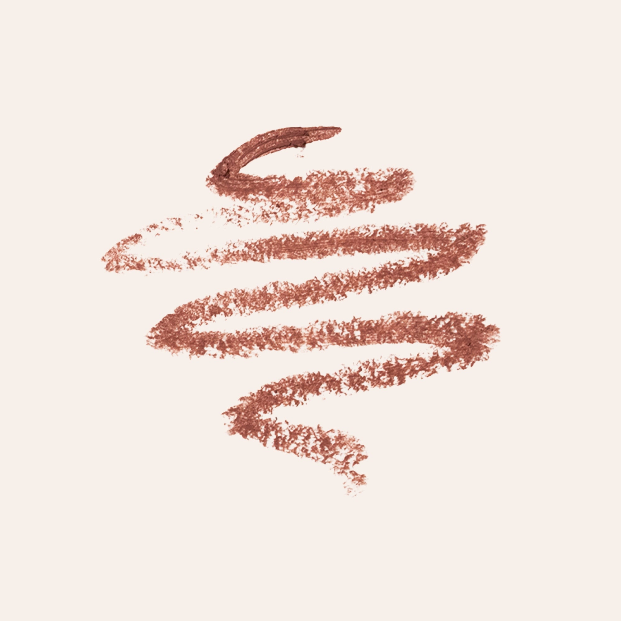 LipSense Long-Lasting Lip Liner Pencil swatch shade Rich Umber.
