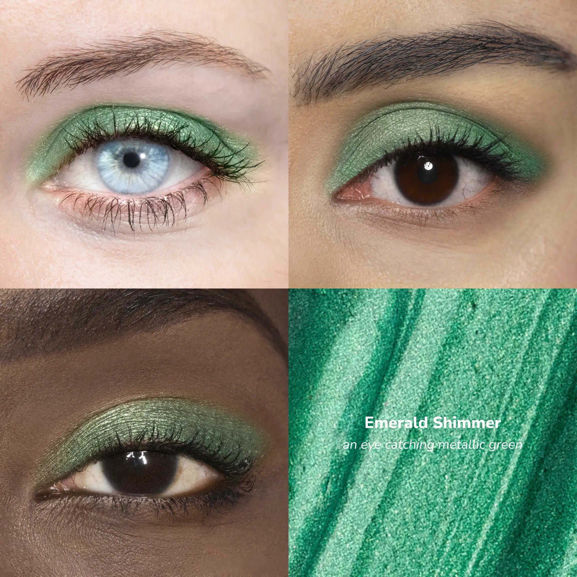 ShadowSense product shade Emerald Shimmer skin tone chart