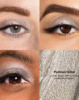 ShadowSense product shade Platinum Glitter skin tone chart