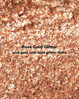 ShadowSense product shade Rose Gold Glitter description