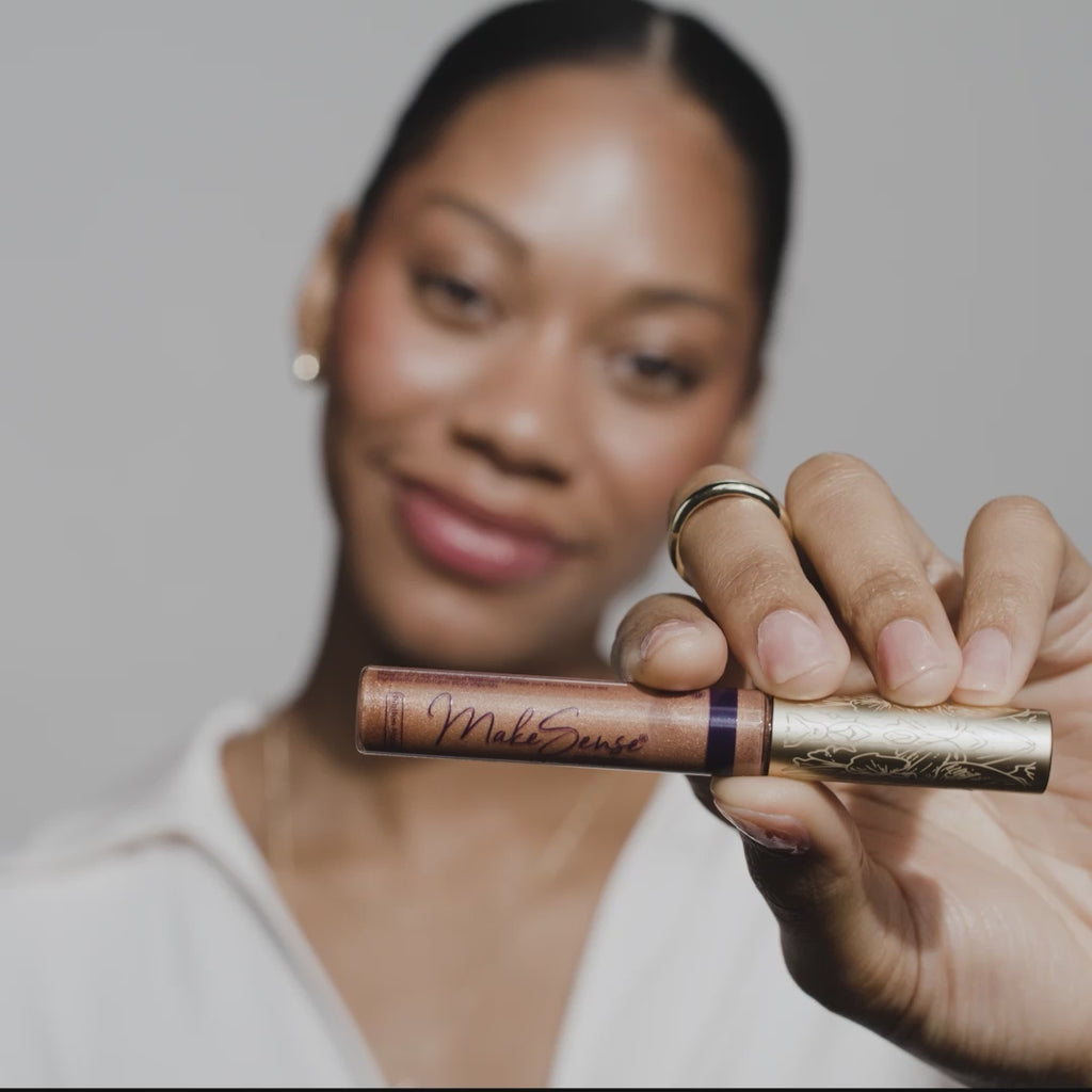 MakeSense Pearlizer Highlighter Wand NZL - Molten Mocha