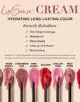 Smooth as Silk LipSense Cream (Formerly HydraMatte) Color Duo MX